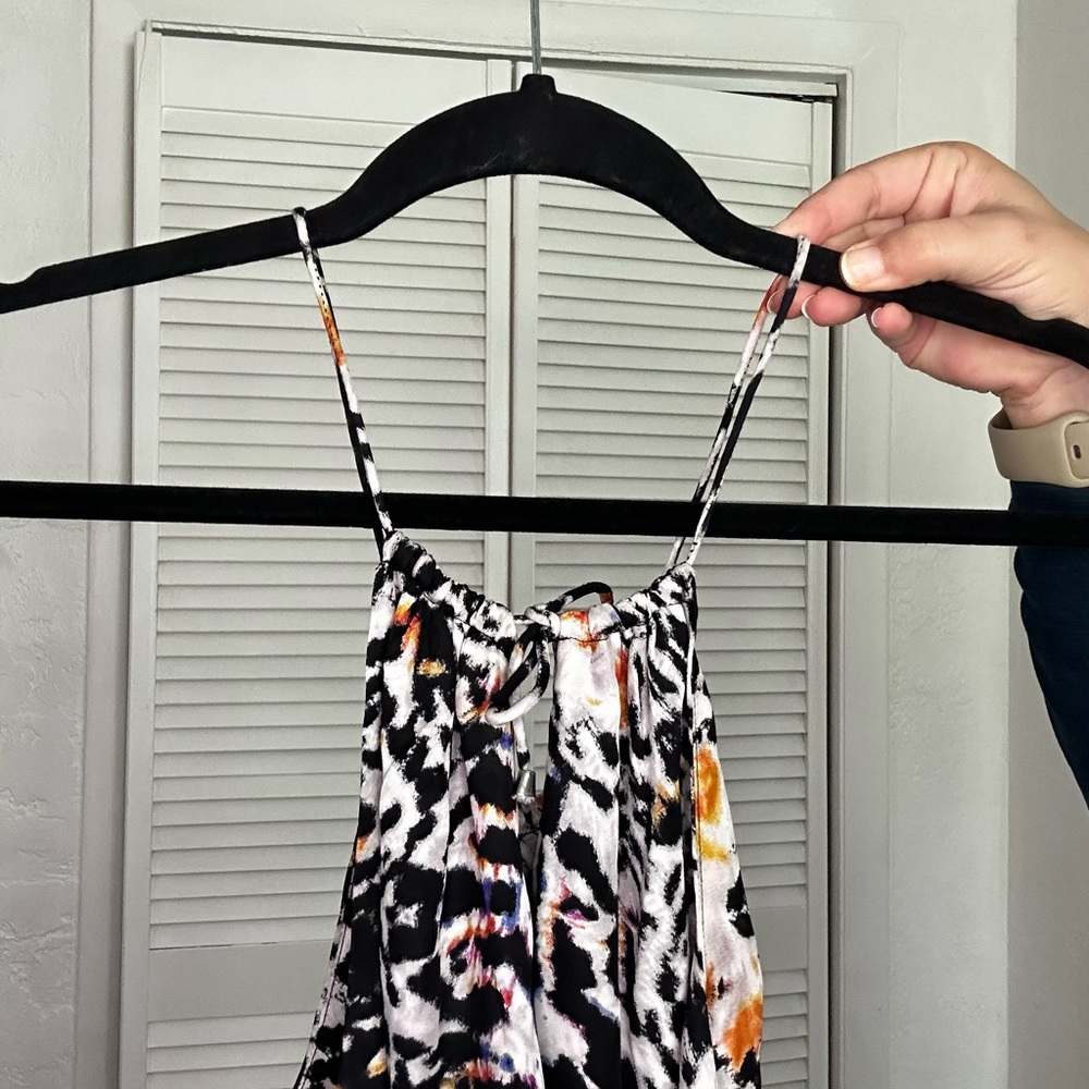 Parker Leopard print cocktail dress